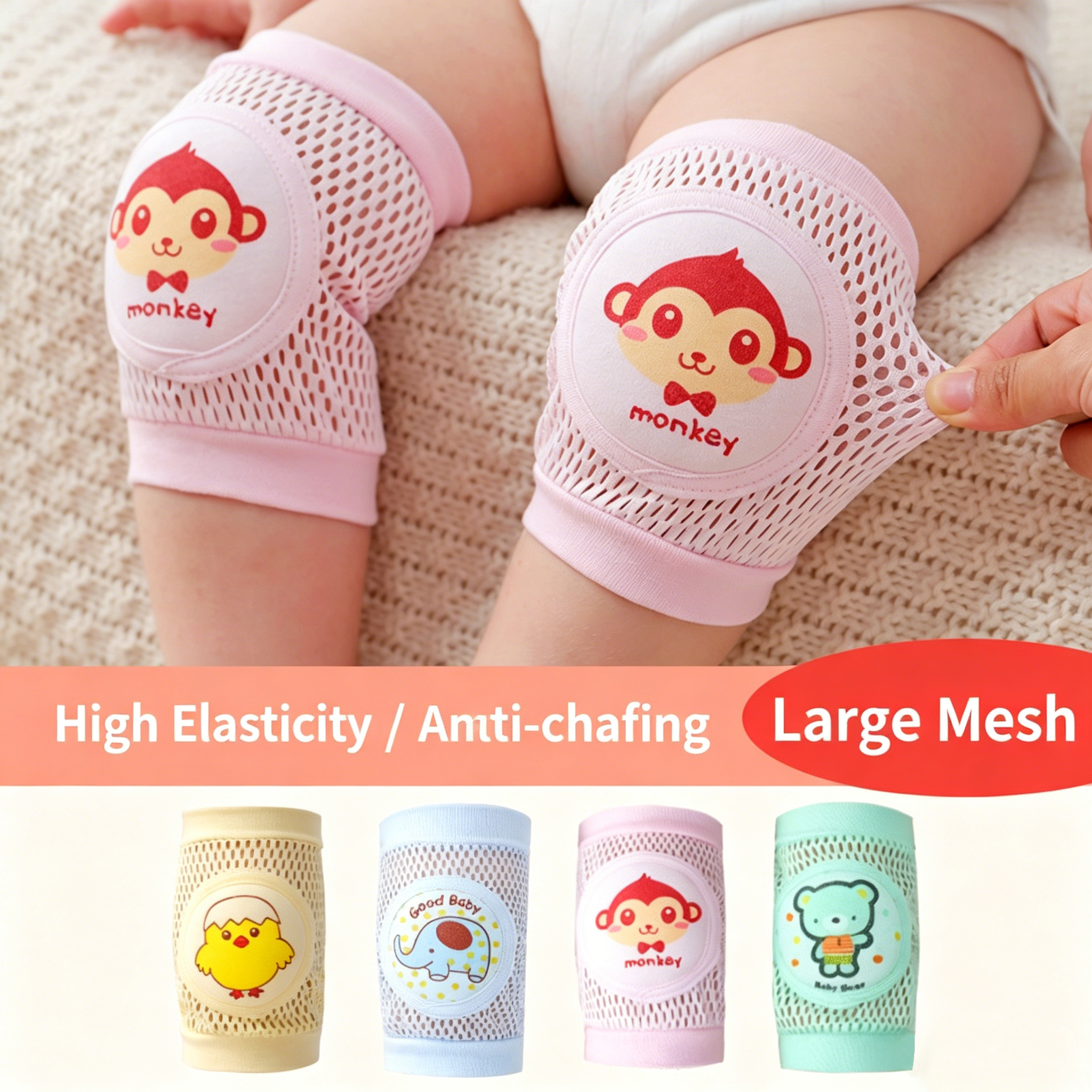 Baby Walker Activity - Summer Walking and Crawling Knee Pads