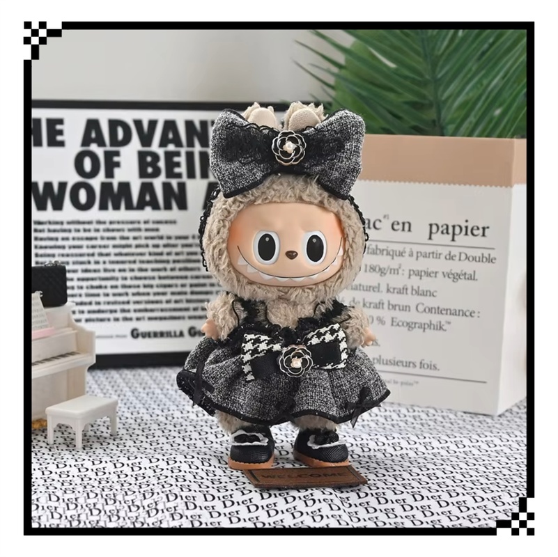 Baby Products Set - Only Doll Clothes 17cm Labubu Baby