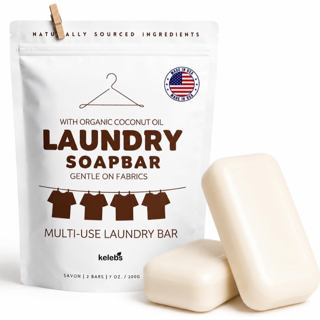 Baby Products For Sensitive Skin - Natural Laundry Soap Bar for Sensitive