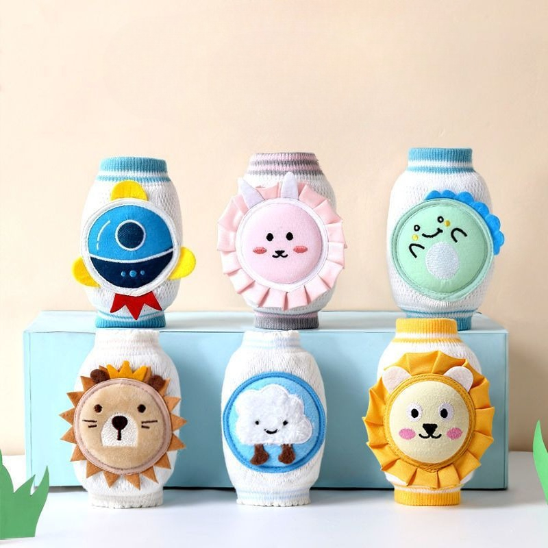 Cute Cartoon Children Knee Pad - Baby Walker Activity 评论和价格