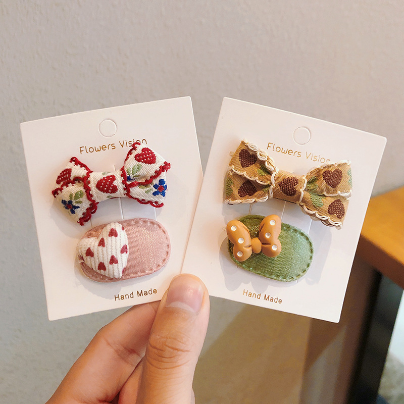2pcs/lot Children Hair Pins Fl - Baby Products Set 评论和价格