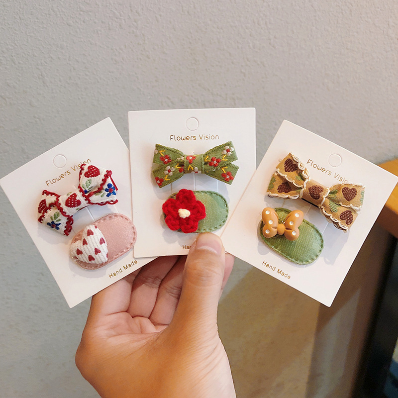 2pcs/lot Children Hair Pins Fl - Baby Products Set 评论和价格