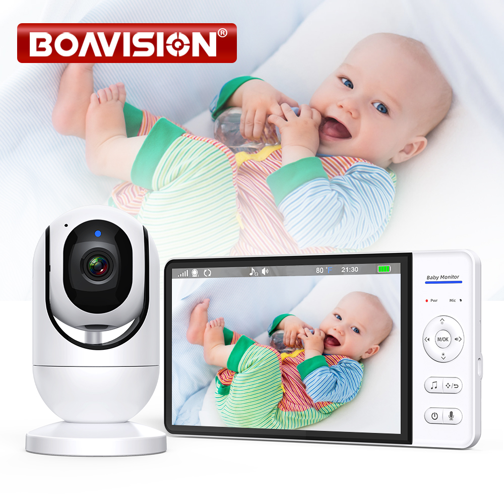 Video Baby Monitor 7'' 1080P H - Baby Monitor Sensor 评论和价格