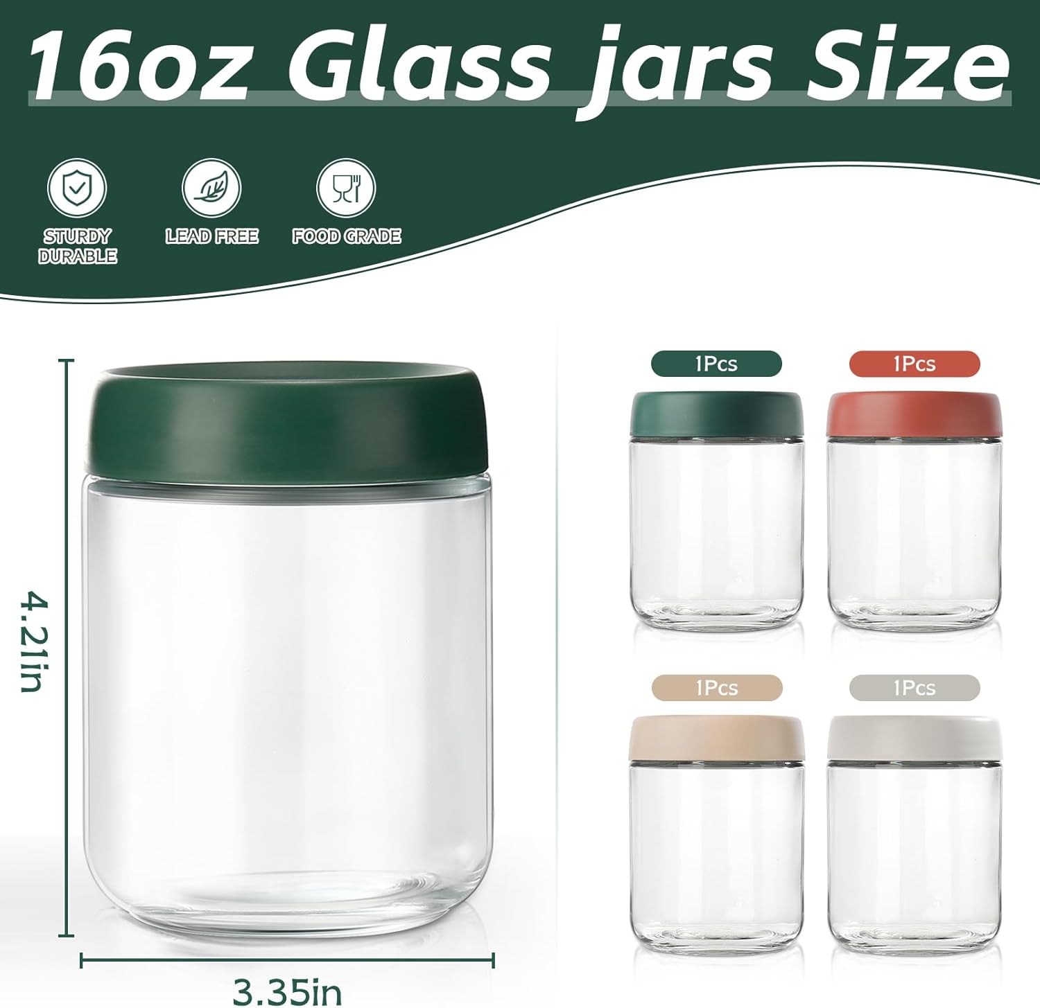 Glass Overnight Oats Container - Baby Products Set 评论和价格