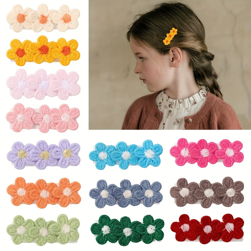 10Pcs/Set Baby Mini Flower Hai - Baby Products Set 评论和价格