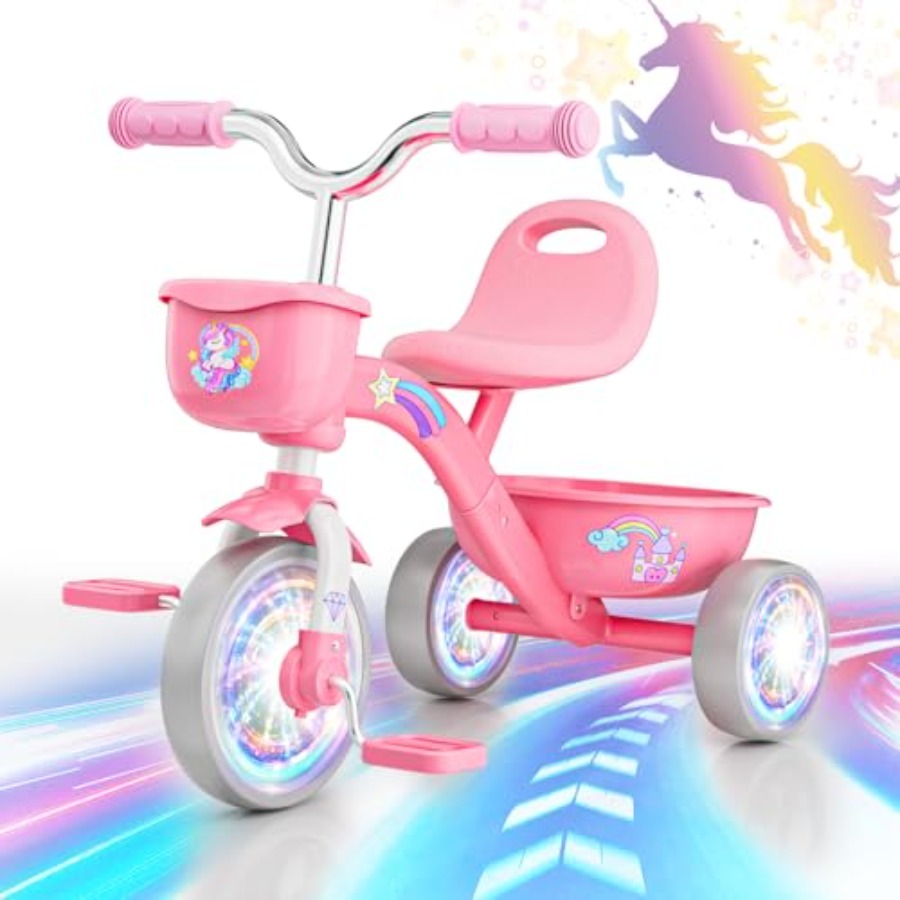 Tricycle for Toddlers 1-3 3-5  - Baby Products Gift 评论和价格