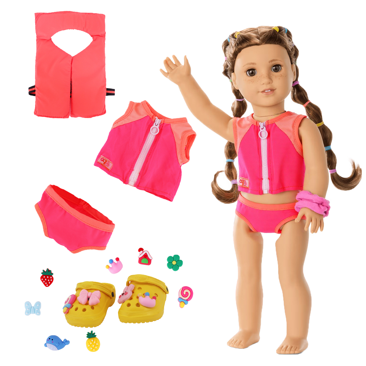 Head Flower Swimsuit Fish Scal - Baby Products 1 Year 评论和价格