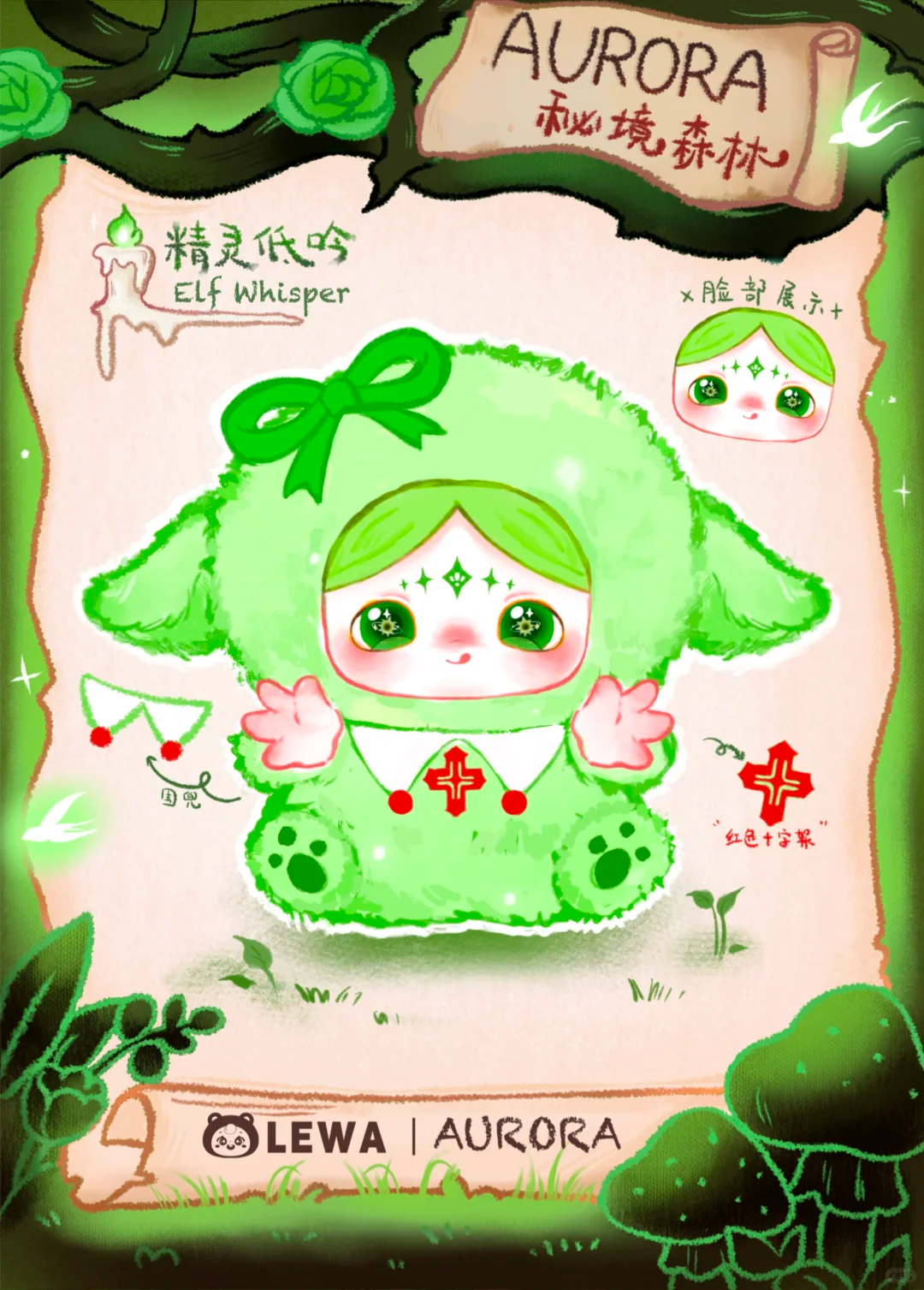 Lewa Aurora Plush Blind Box Au - Baby Products Set 评论和价格