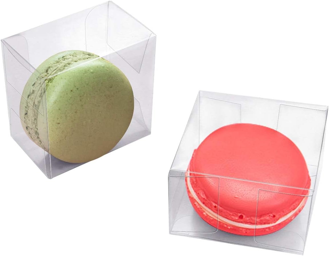 100 Pack Clear Plastic Macaron - Baby Products Gift 评论和价格