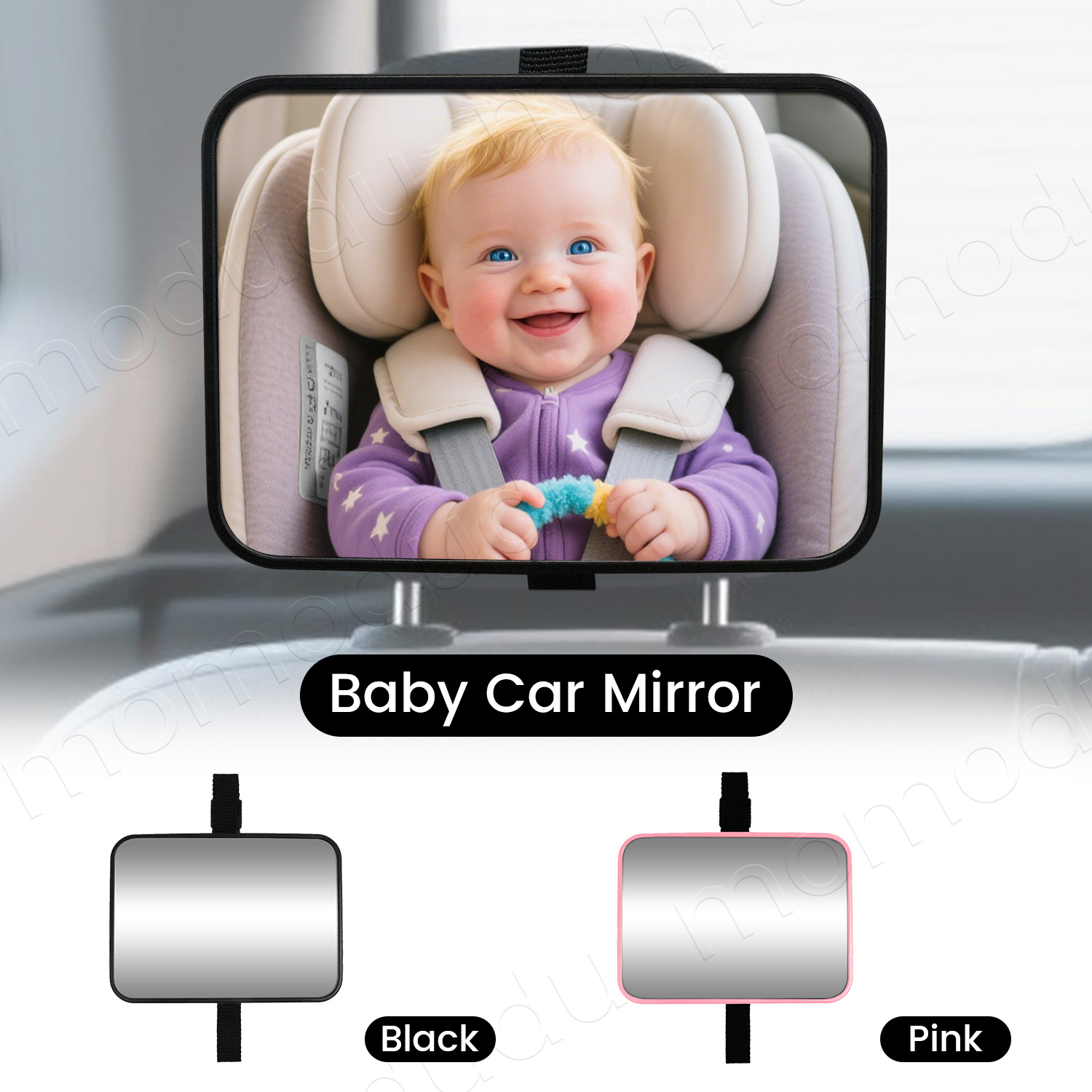 Baby Car Mirror Rearview Infan - Baby Monitor Sensor 评论和价格