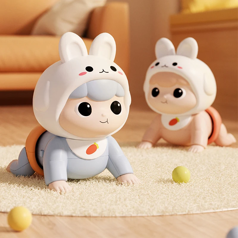 Crawling Animal Baby Doll Toys - Baby Walker Activity 评论和价格