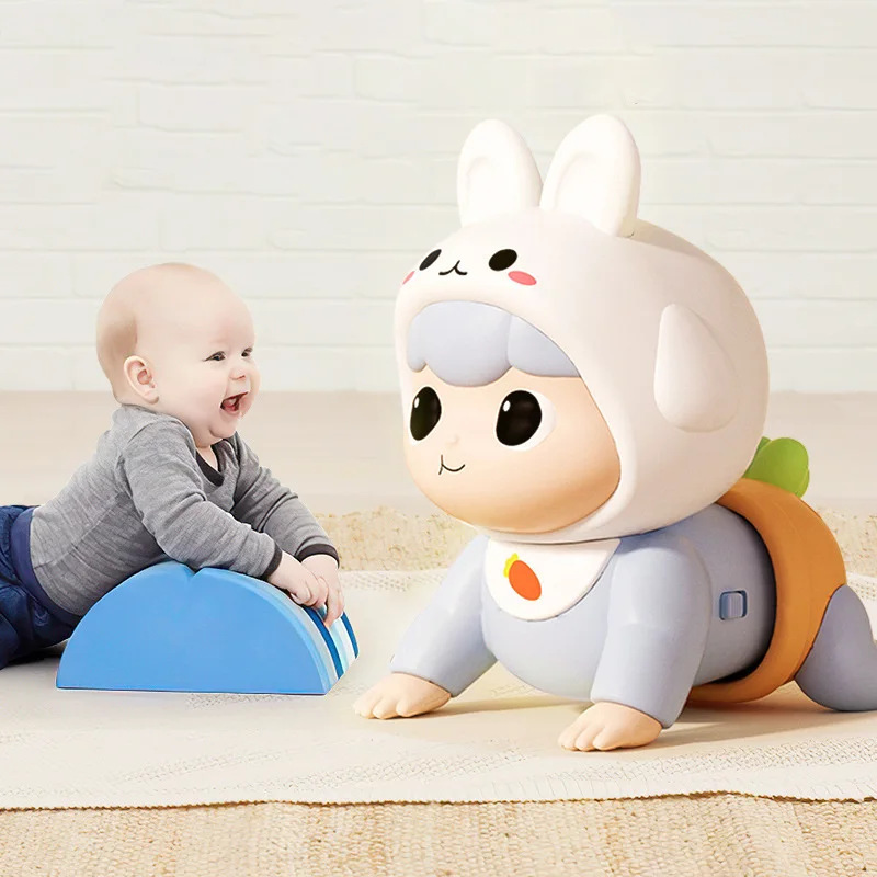 Crawling Animal Baby Doll Toys - Baby Walker Activity 评论和价格