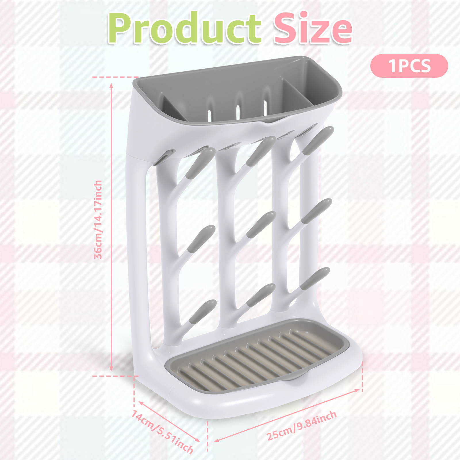 Baby Bottle Drying Rack Plasti - Baby Products Sale 评论和价格