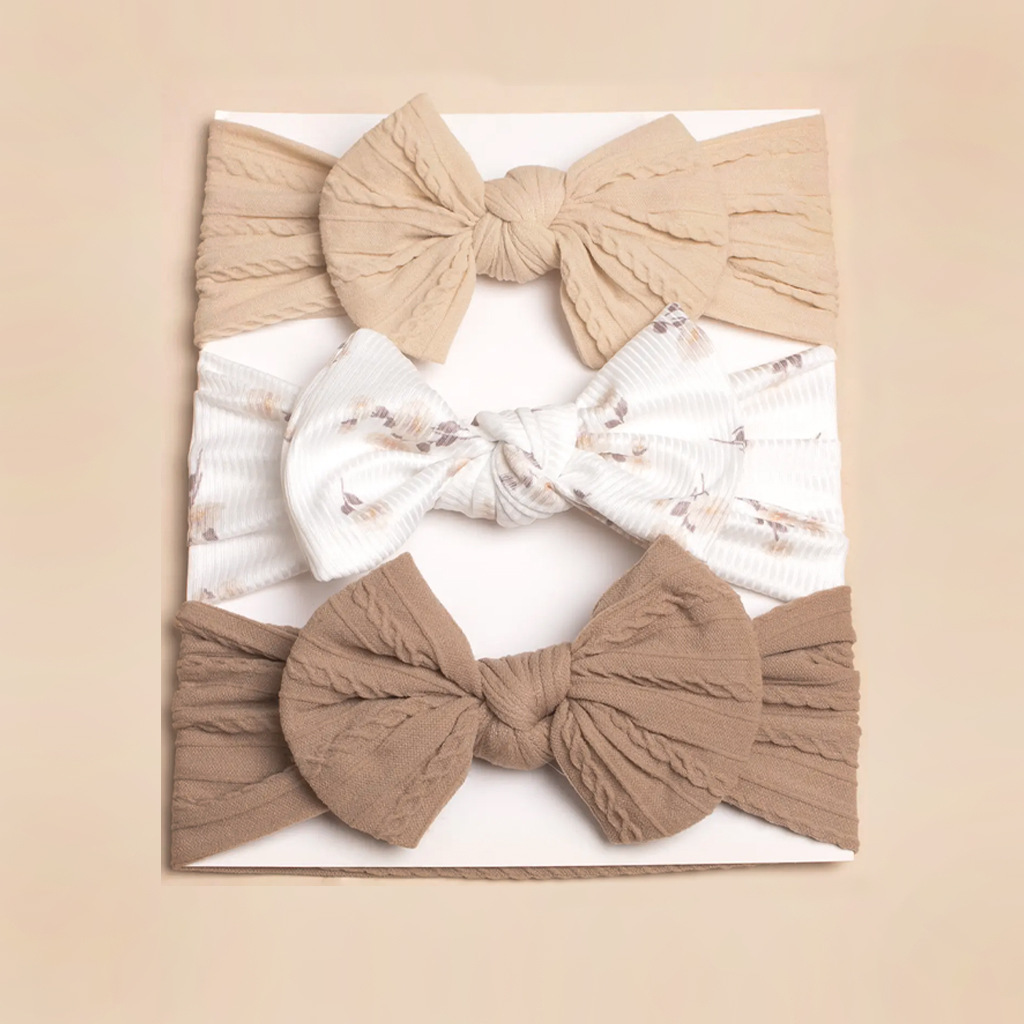 3Pcs/Set Ribbed Floral Baby He - Baby Products Set 评论和价格
