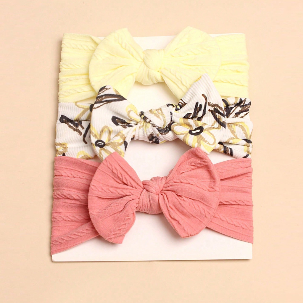 3Pcs/Set Ribbed Floral Baby He - Baby Products Set 评论和价格