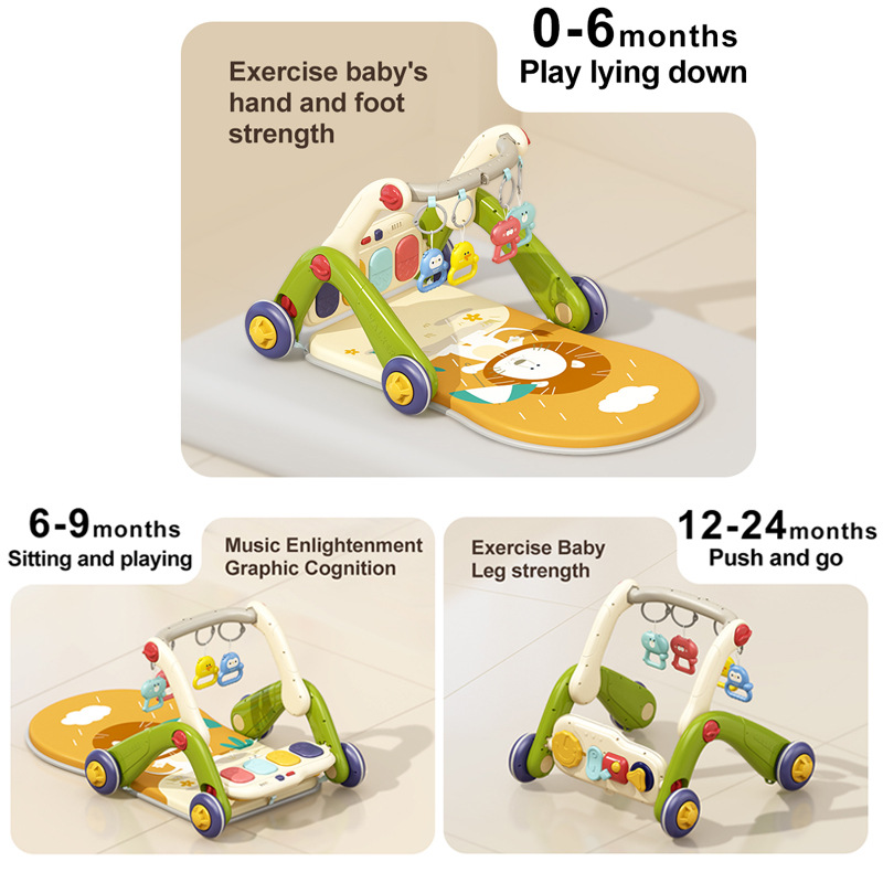 Baby Walker with Anti-Tip Desi - Baby Walker Activity 评论和价格