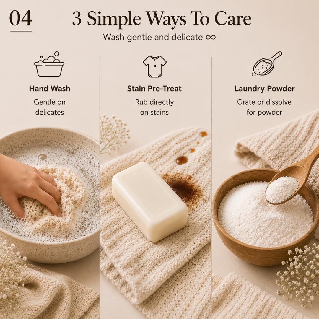 Natural Laundry Soap Bar for S - Baby Products For Sensitive Skin 评论和价格