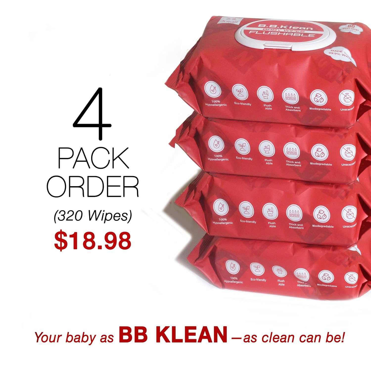 Flushable Baby Wipes | Hypoall - Baby Products For Sensitive Skin 评论和价格