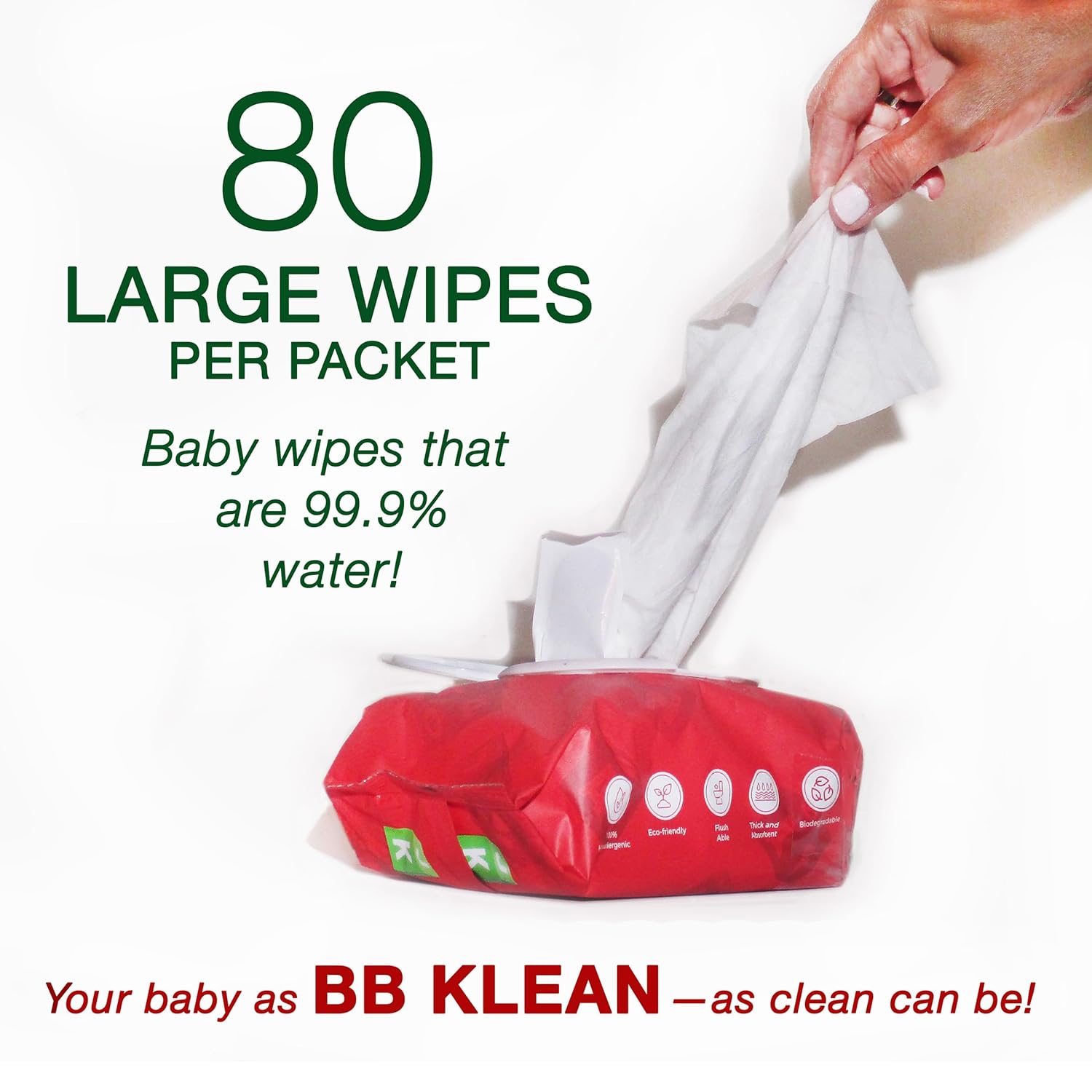 Flushable Baby Wipes | Hypoall - Baby Products For Sensitive Skin 评论和价格